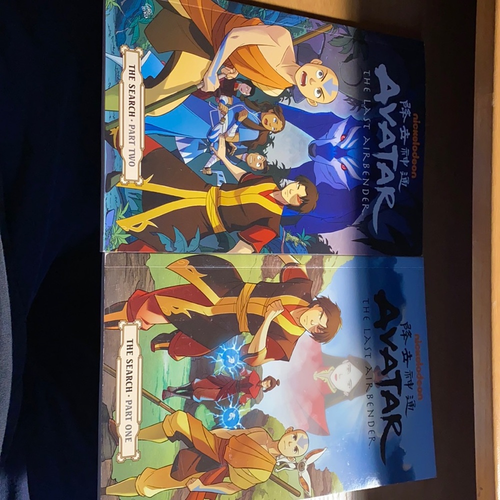 The avatar the last air the search 1 and 2